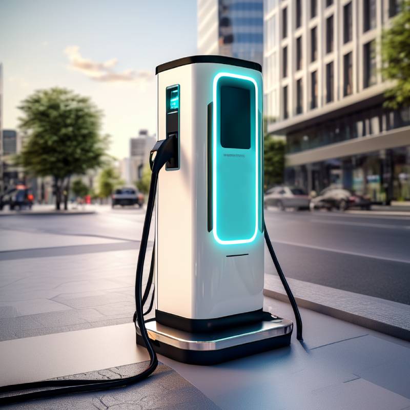Colonnina di ricarica elettrica - La colonnina di ricarica elettrica EV charging station di Filannino Signage è un passo concreto verso la sostenibilità ambientale.