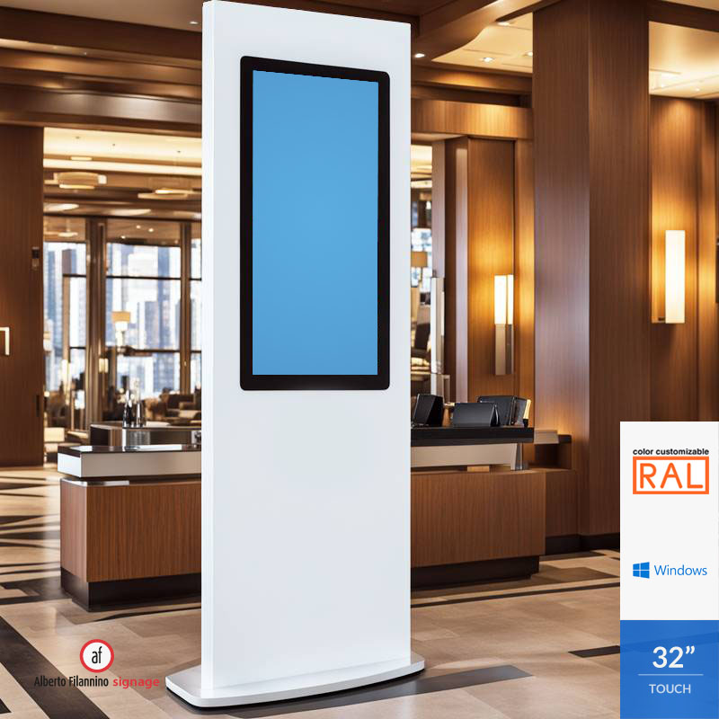 Kiosk Albergo - Semplificate il processo di accoglienza e offrite un servizio impeccabile con il nostro kiosk touch screen per alberghi.